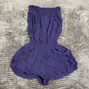 Strapless Romper